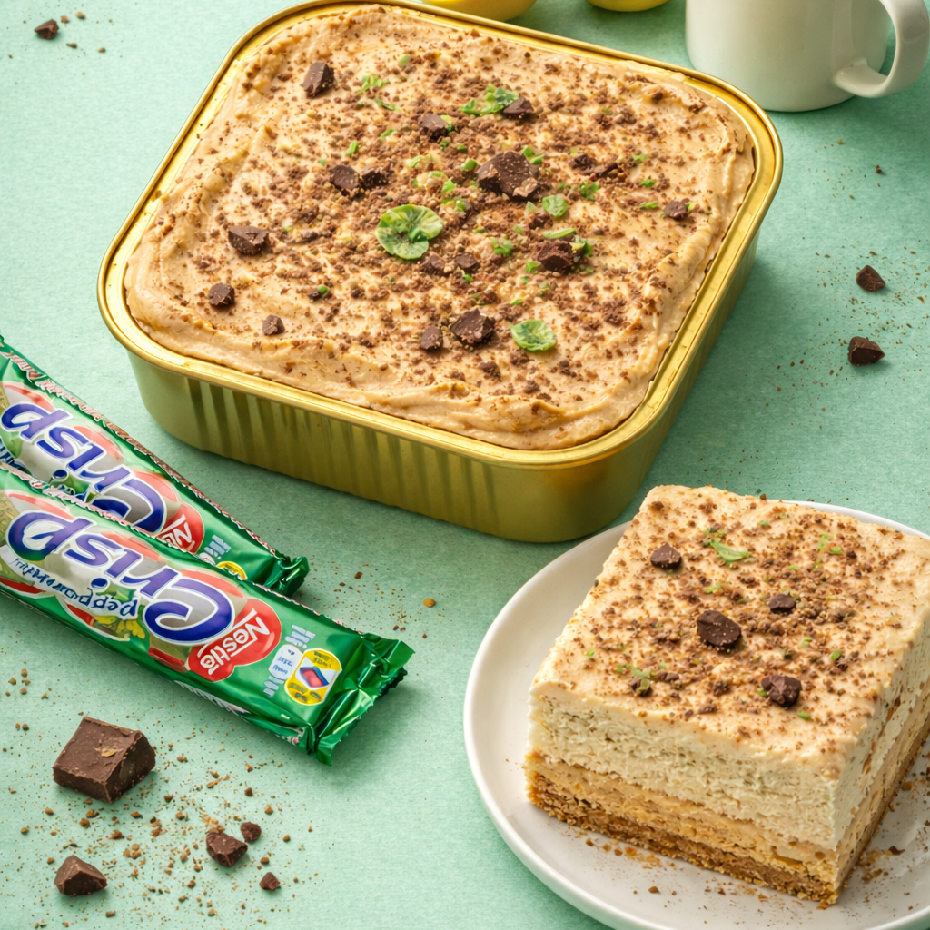 Peppermint Crisp Tart