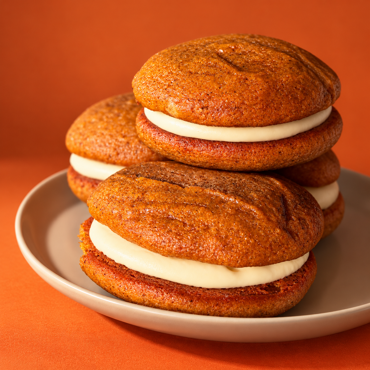 Pumpkin Spice Whoopie Pies